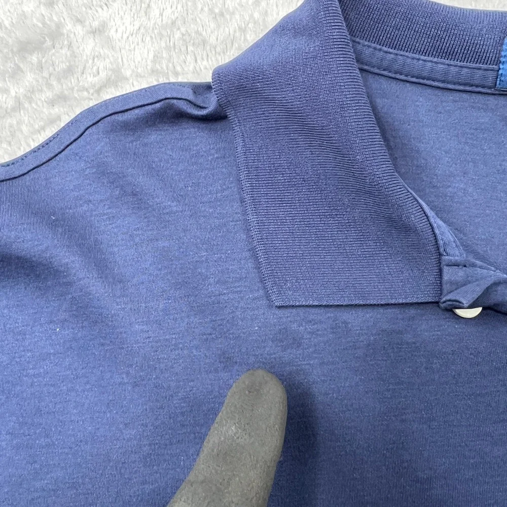 Polo Ralph Lauren Custom Slim Fit Polo Shirt Size 2XL Navy Blue Men Classic Logo
